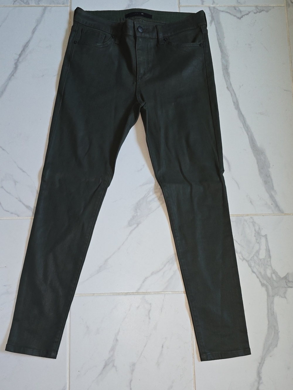 Joe's Jeans Dark Green Skinny Jeans